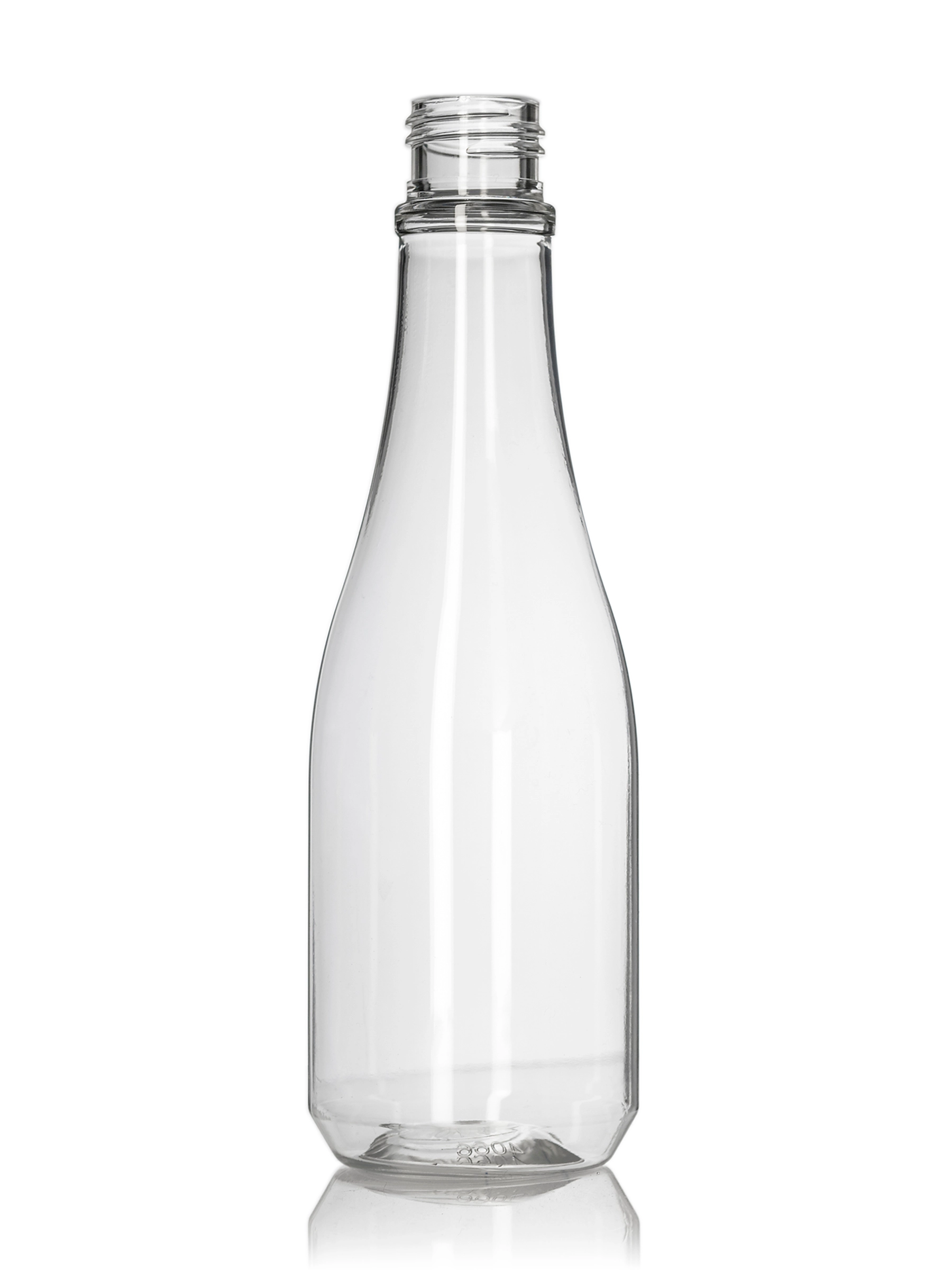 8 oz Clear PET Plastic Woozy Bottle – B871CL