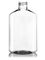 350 mL clear PET plastic metric oblong bottle with 28-410 neck finish
