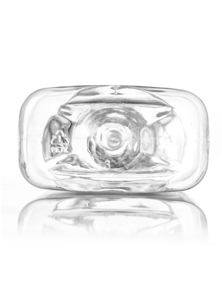 100 ml Clear PET Plastic Metric Oblong Bottle – B882