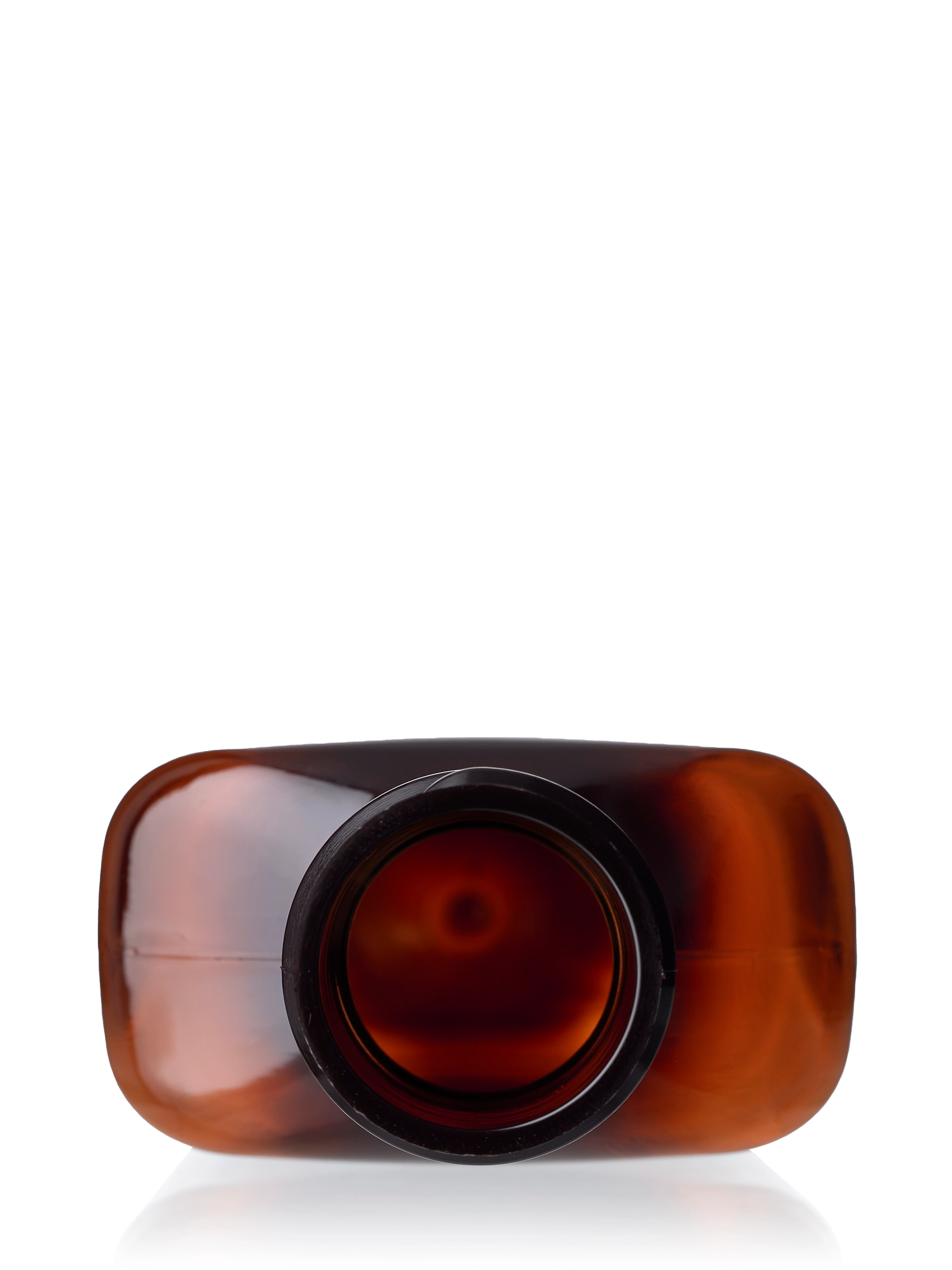 100 ml Amber PET Plastic Metric Oblong Bottle – B882AM