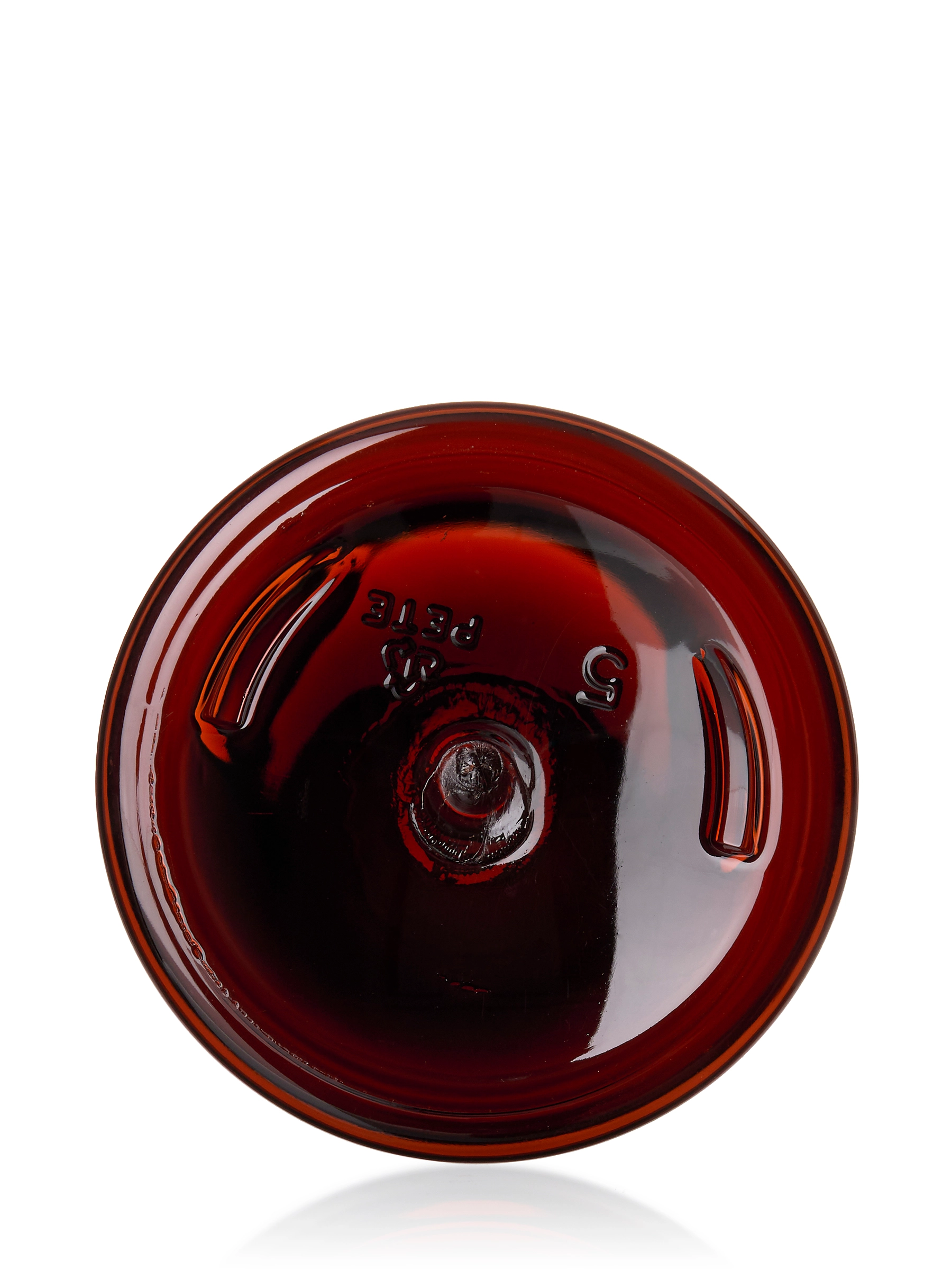 4 oz Amber PET Plastic Squat Boston Round Bottle – b903am