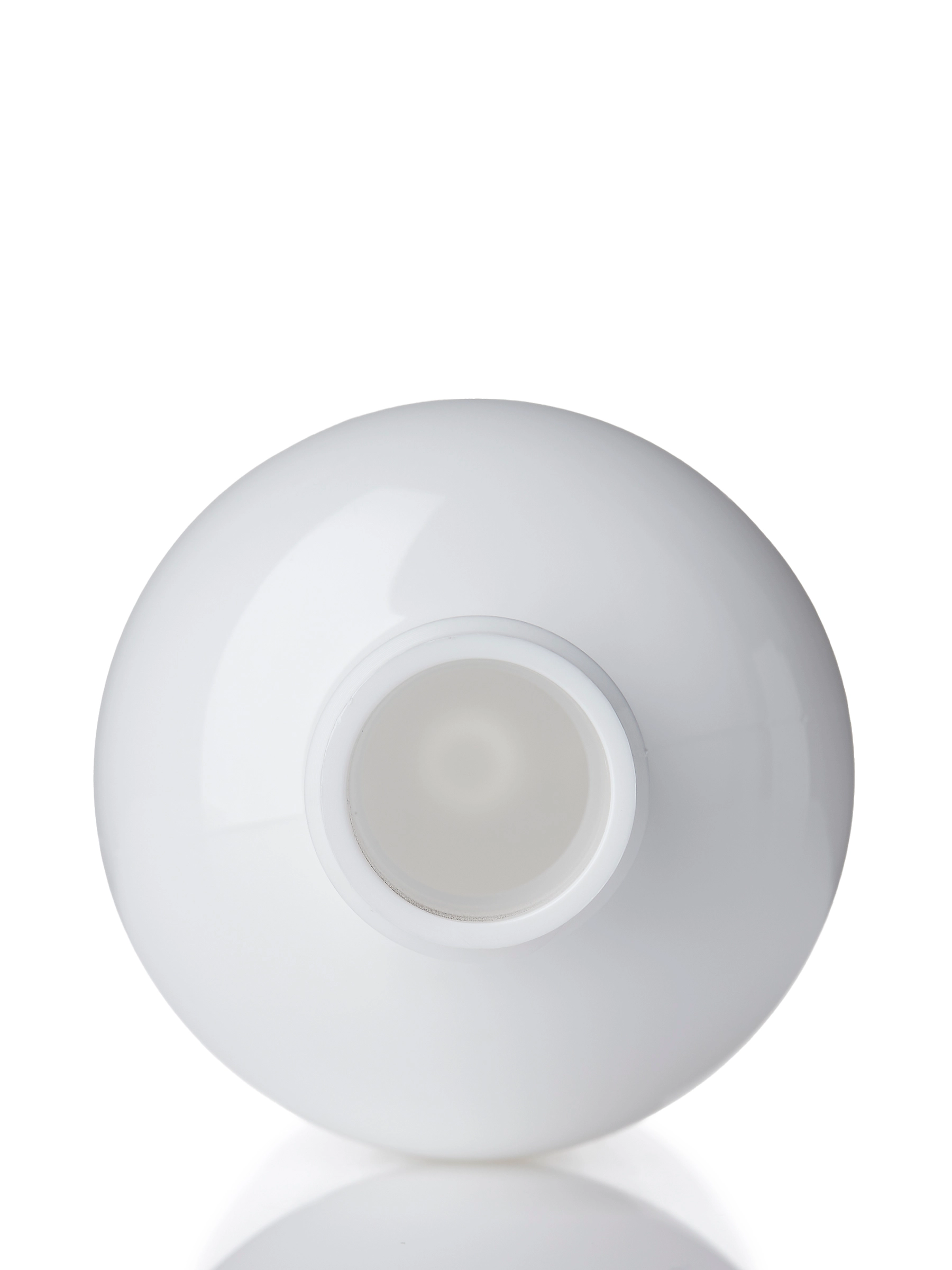 4 oz White PET Plastic Squat Boston Round Bottle – B945WH