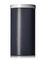 4 x 8 inches dark gray PP plastic test cylinder with white lid (lid included)