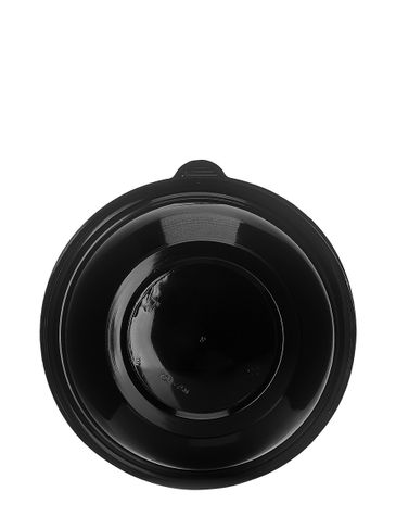 750 mL black PP plastic round disposable bowl (7.09 inch diameter)
