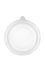 Clear PET plastic round disposable dome lid (9.06 inch diameter)