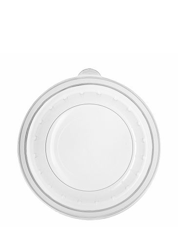 Clarified PP plastic round disposable lid (7.09 inch diameter)