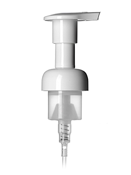 White PP Plastic 40 mm Smooth Skirt Up-Lock Foamer Dispensing Pump – DP115