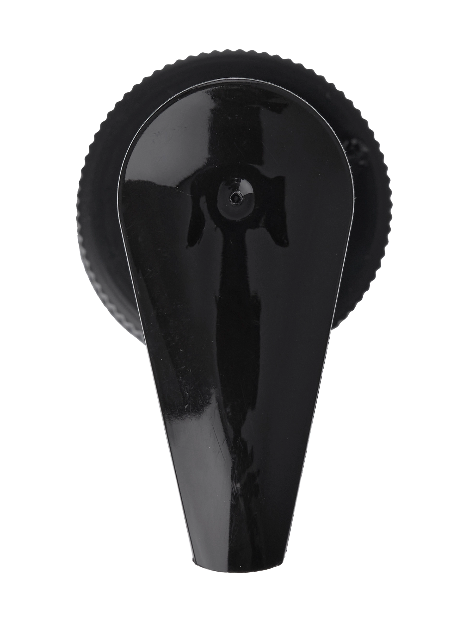 Black PP Plastic 28-410 Ribbed Skirt Up-Lock Dispensing Pump – DP16773BK