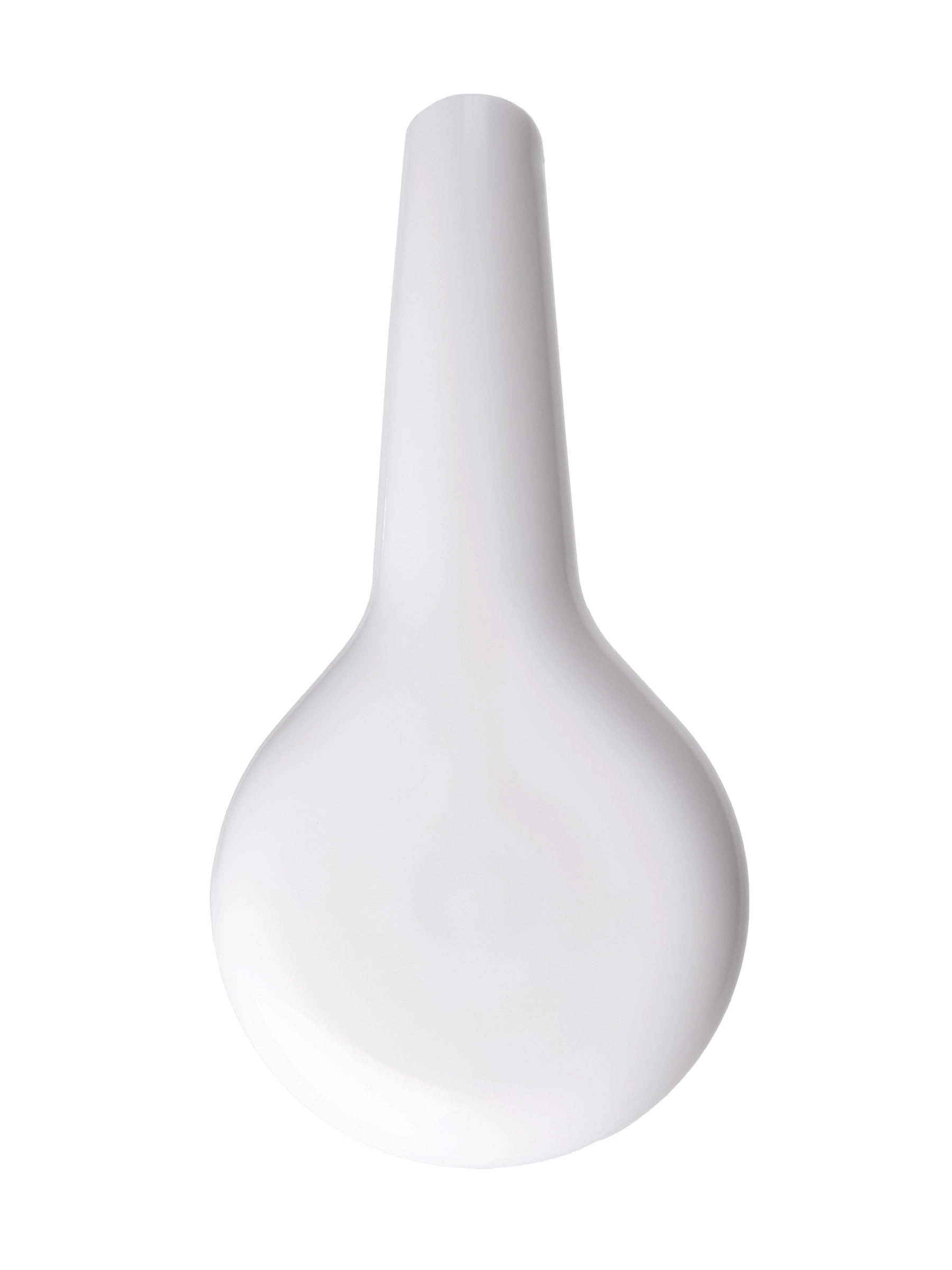 White PP Plastic 28-410 Smooth Skirt Down-Lock Saddle Head Dispensing Pump – DP57WH