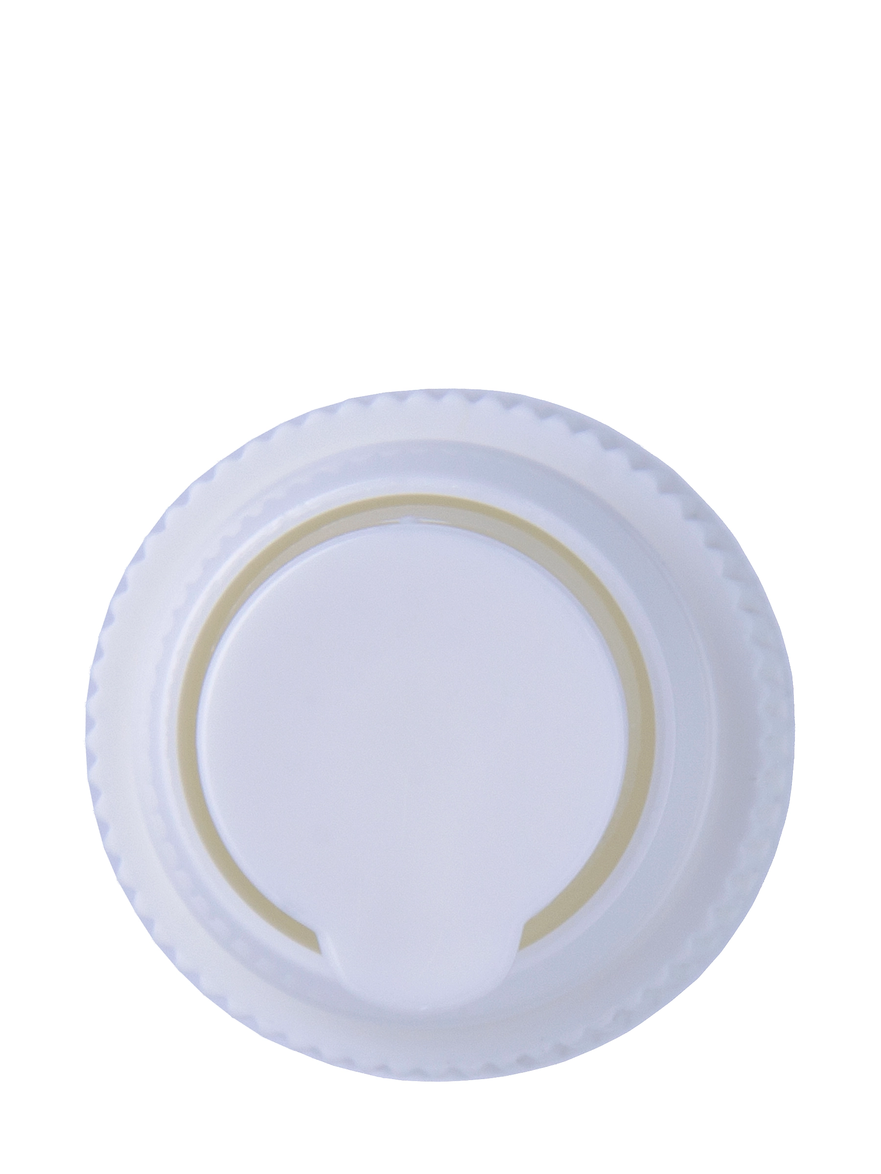 White PP Plastic 20-410 Ribbed Skirt Fingertip Treatment Pump – DP640WH