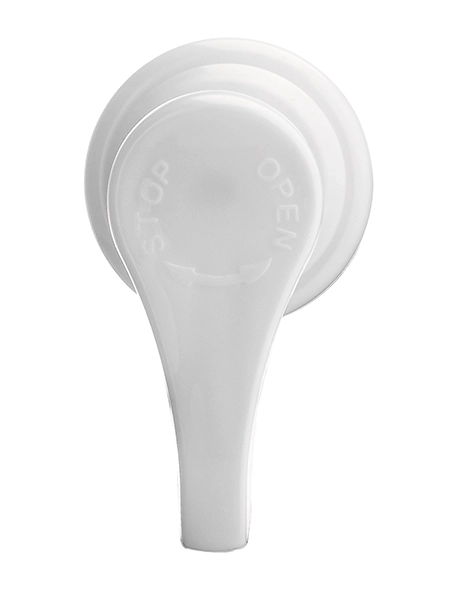 White PP Plastic 24-410 Smooth Skirt Up-Lock Head Dispensing Pump – DP736WH