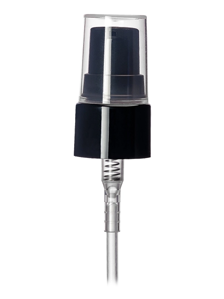 Black Plastic 20-410 Smooth Skirt Dispensing Treatment Pump – DP744BK