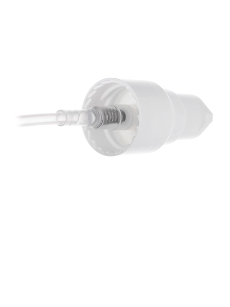 White PP Plastic 20-410 Smooth Skirt Dispensing Treatment Pump – DP744WH