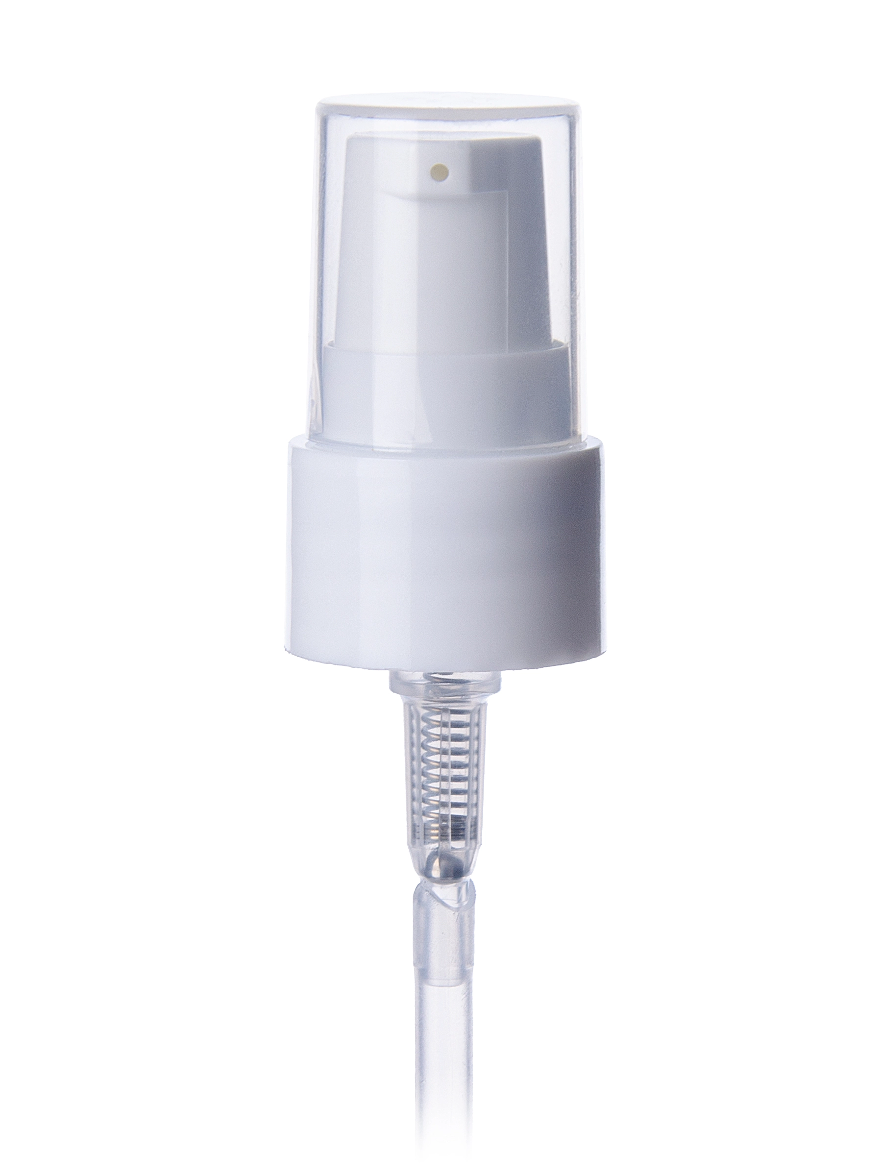 White PP Plastic 20-410 Smooth Skirt Fingertip Treatment Pump – DP798WH