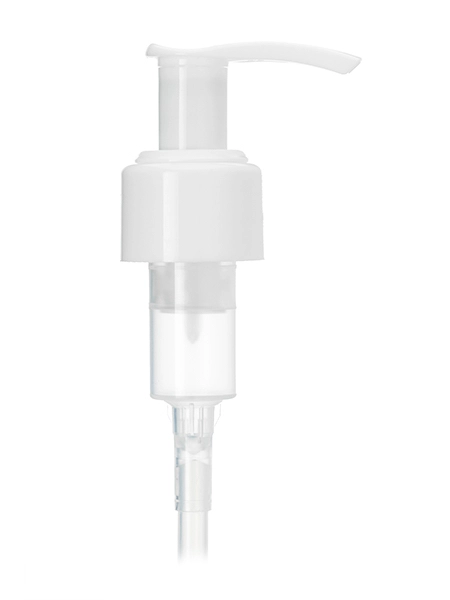 White PP Plastic 24-410 Smooth Skirt Up-Lock Head Dispensing Pump – DP809WH