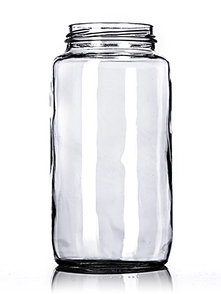 32 oz Clear Glass Paragon Jar – G014