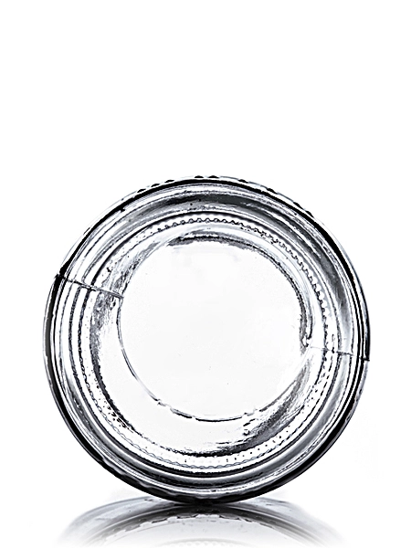 12 oz Clear Glass Paragon Jar – G031