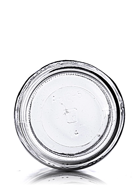 12 oz Clear Glass Jar – G036