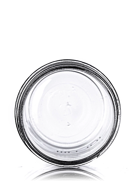 12 oz Clear Glass Jar – G036