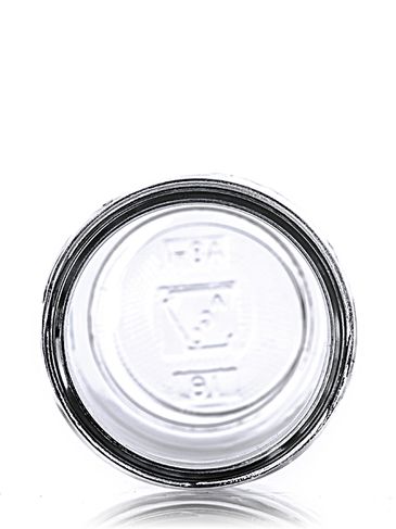 8 oz clear glass paragon jar with 58-400 neck finish