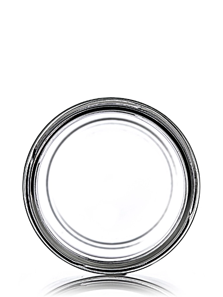 6 oz Clear Glass Straight-Sided Round Jar – G048