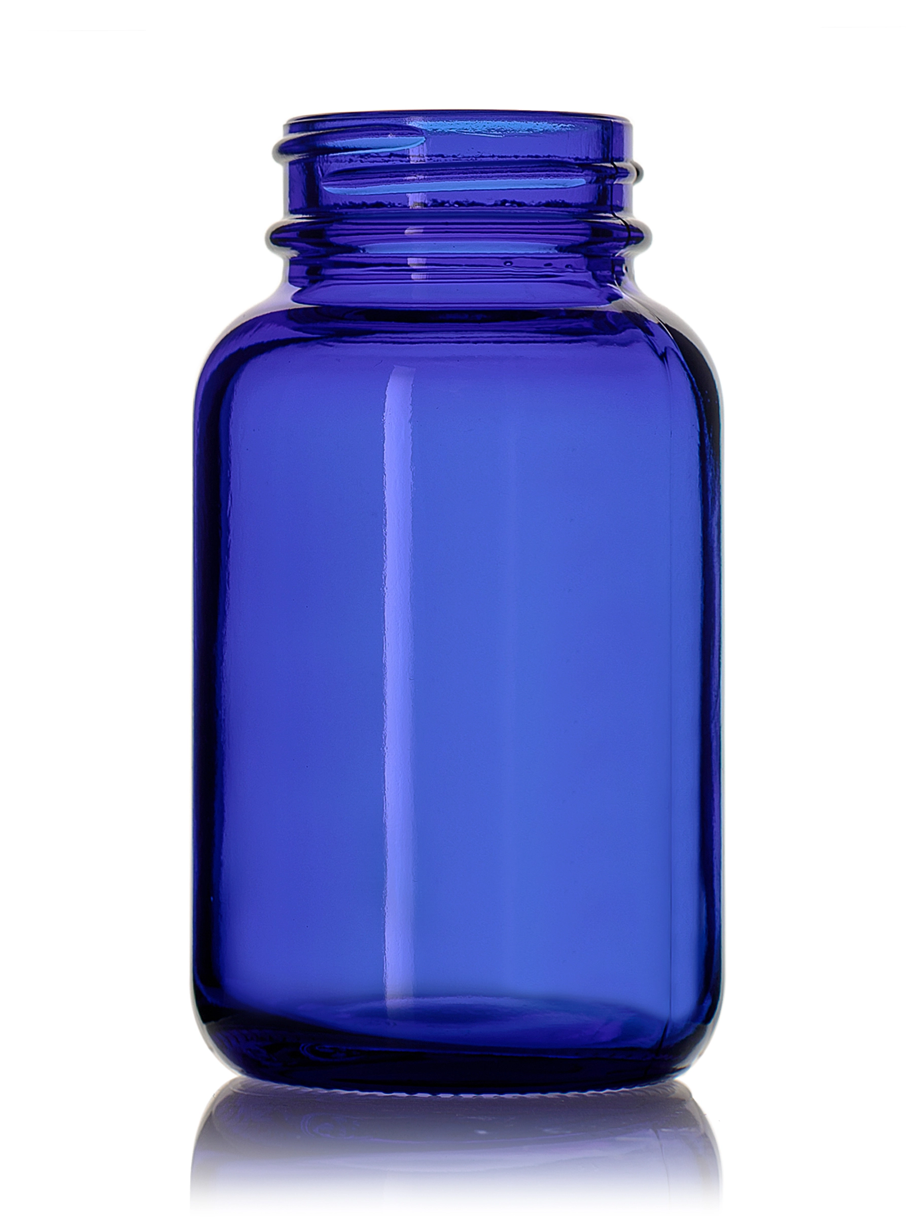 120 cc Cobalt Blue Glass Pill Packer Bottle – G060BL