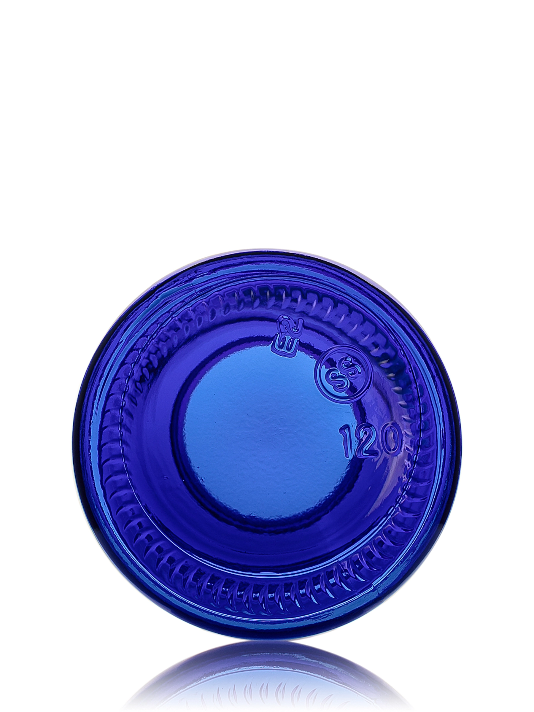 120 cc Cobalt Blue Glass Pill Packer Bottle – G060BL