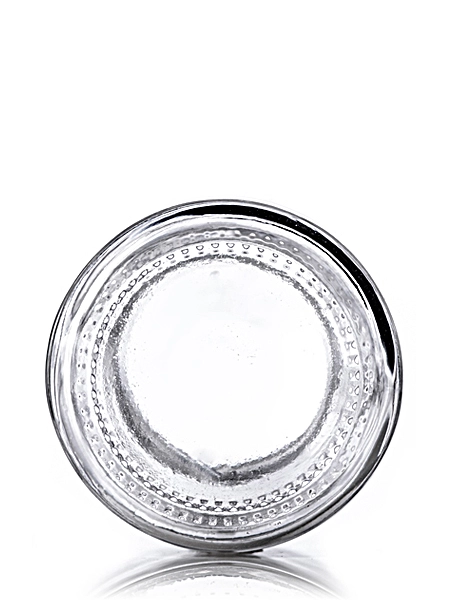1 oz Clear Glass Boston Round Bottle – G076