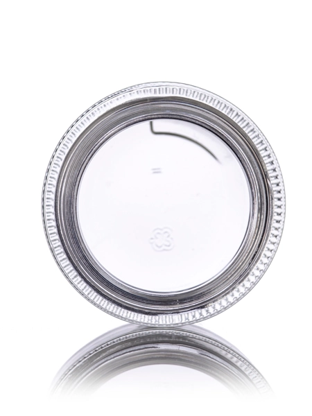 55 ml (1.85 Oz) Clear Glass Cylinder Low-Profile Jar – G081