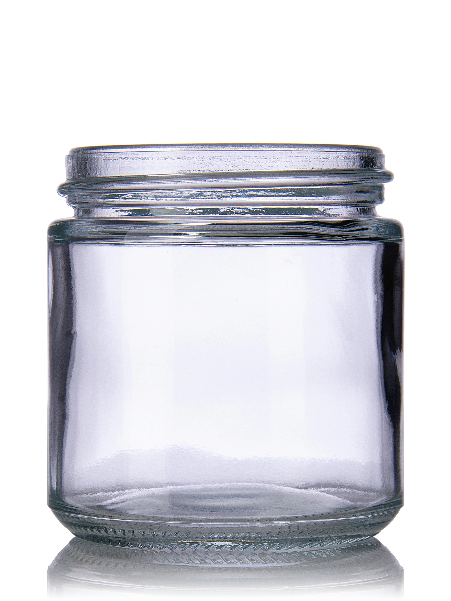 3 oz Clear Glass Straight-Sided Round Jar – G1016CL