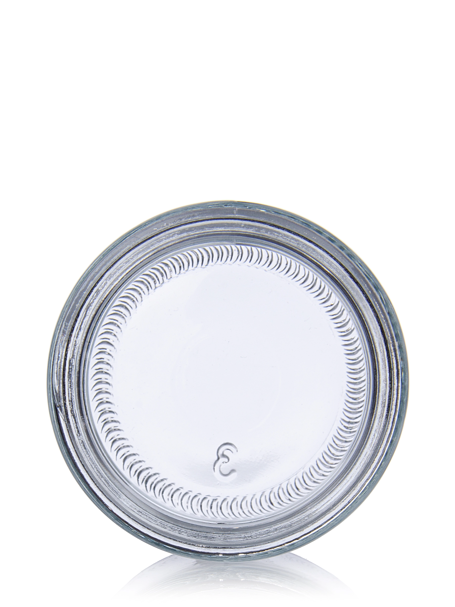 3 oz Clear Glass Straight-Sided Round Jar – G1016CL