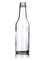 5 oz clear glass woozy bottle with 24-414 neck finish