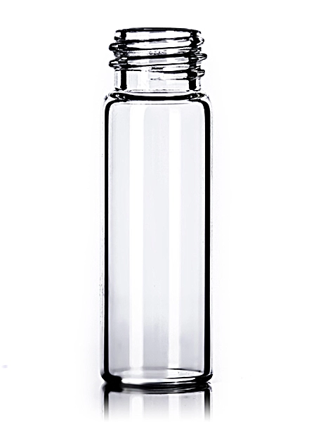 1 Dram Clear Glass Vial – G110