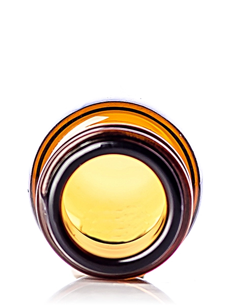 1/2 Dram Amber Glass Vial – G112