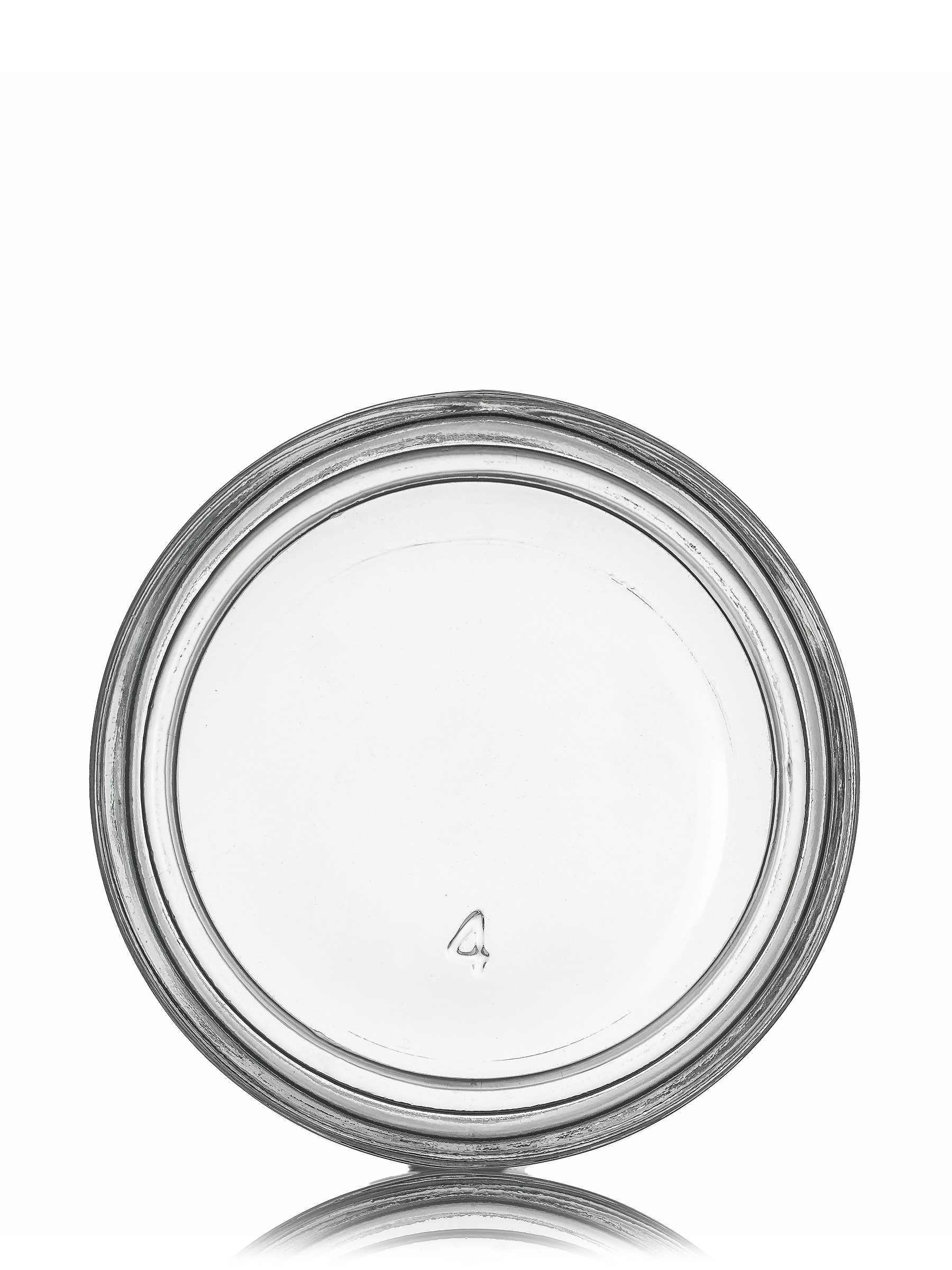 6 oz Clear Glass Straight-Sided Round Jar – G1200CL