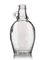 8 oz clear glass syrup flask bottle with 28-400 neck finish