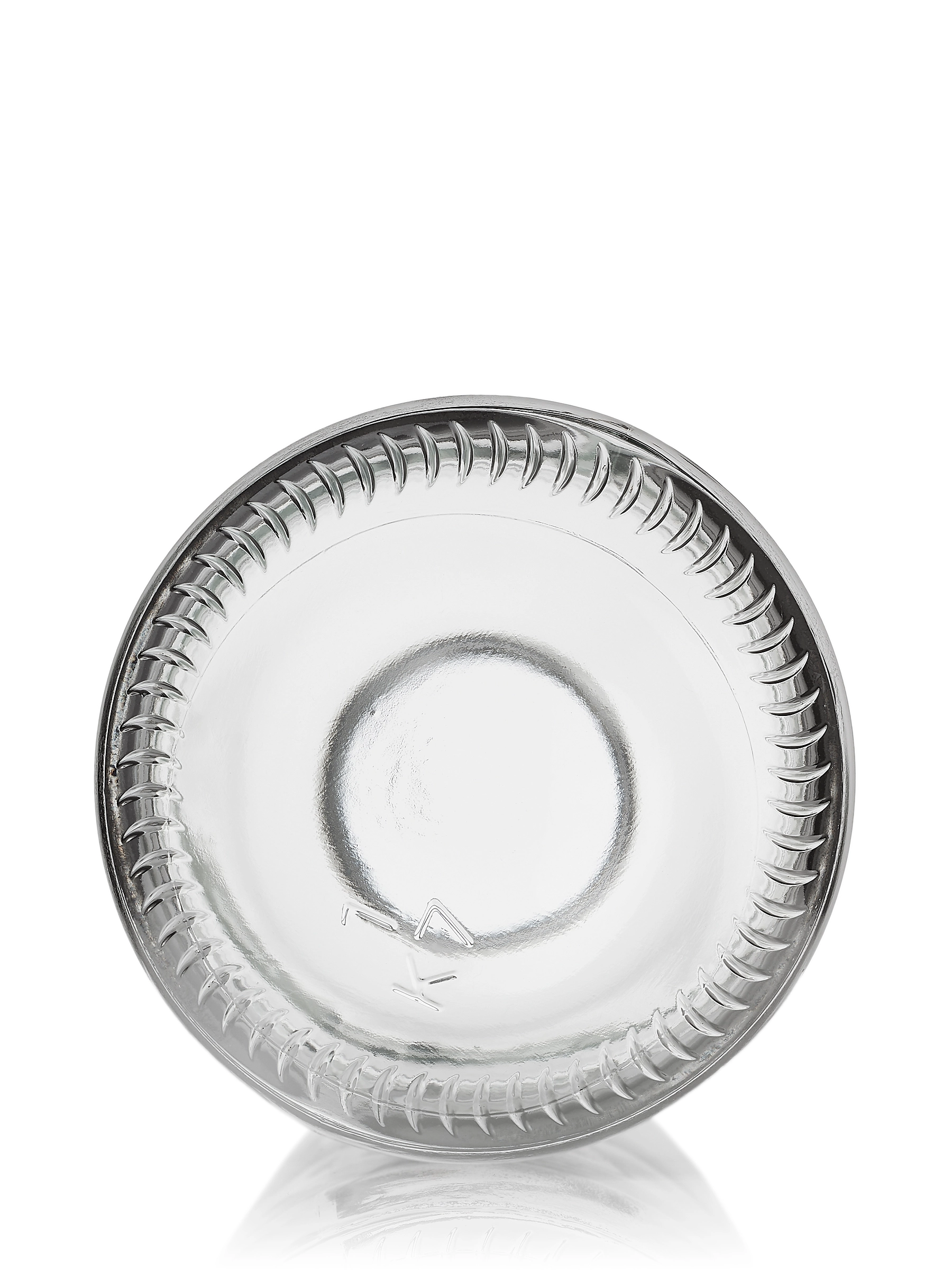 16 oz Clear Glass Boston Round Bottle – G13322CL