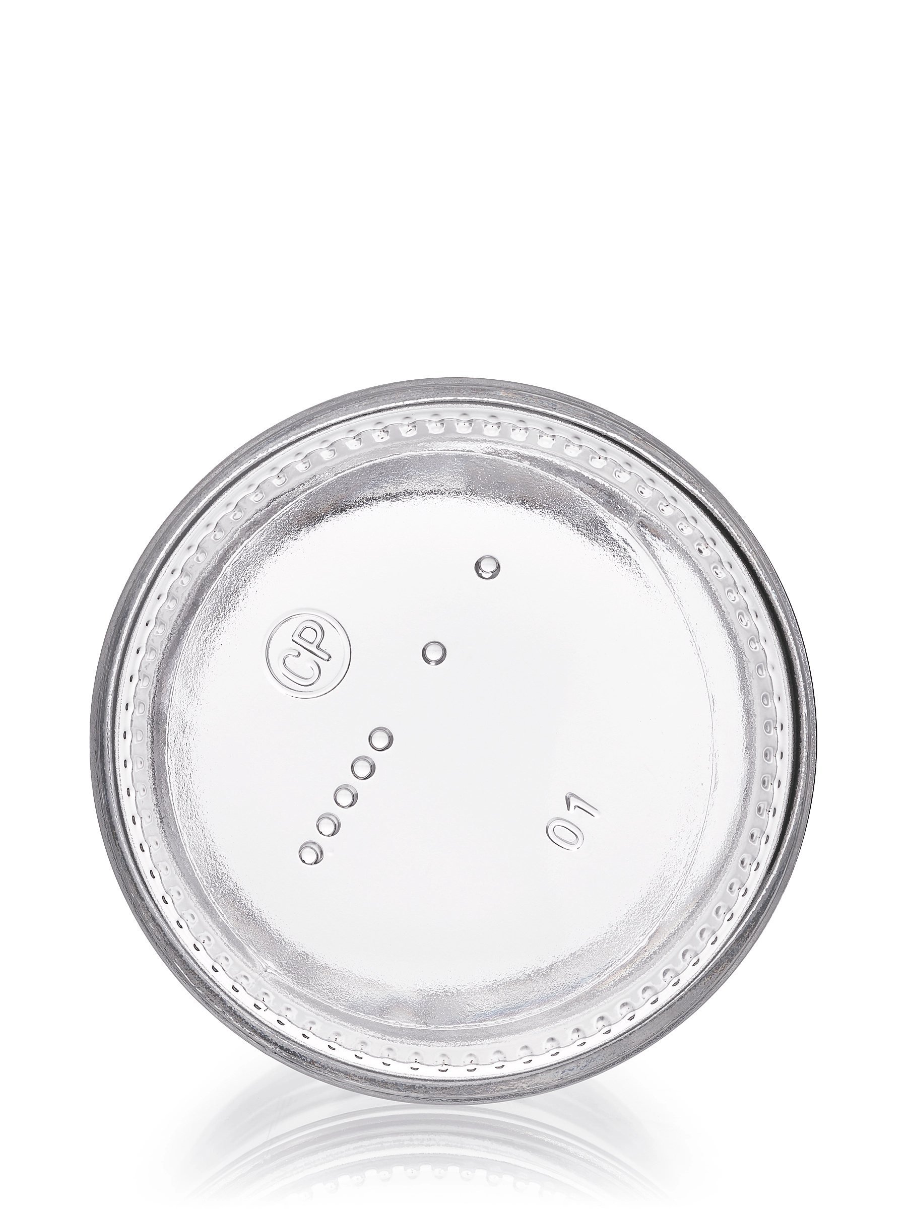 9 oz Clear Glass Straight-Sided Round Jar – G13542CL