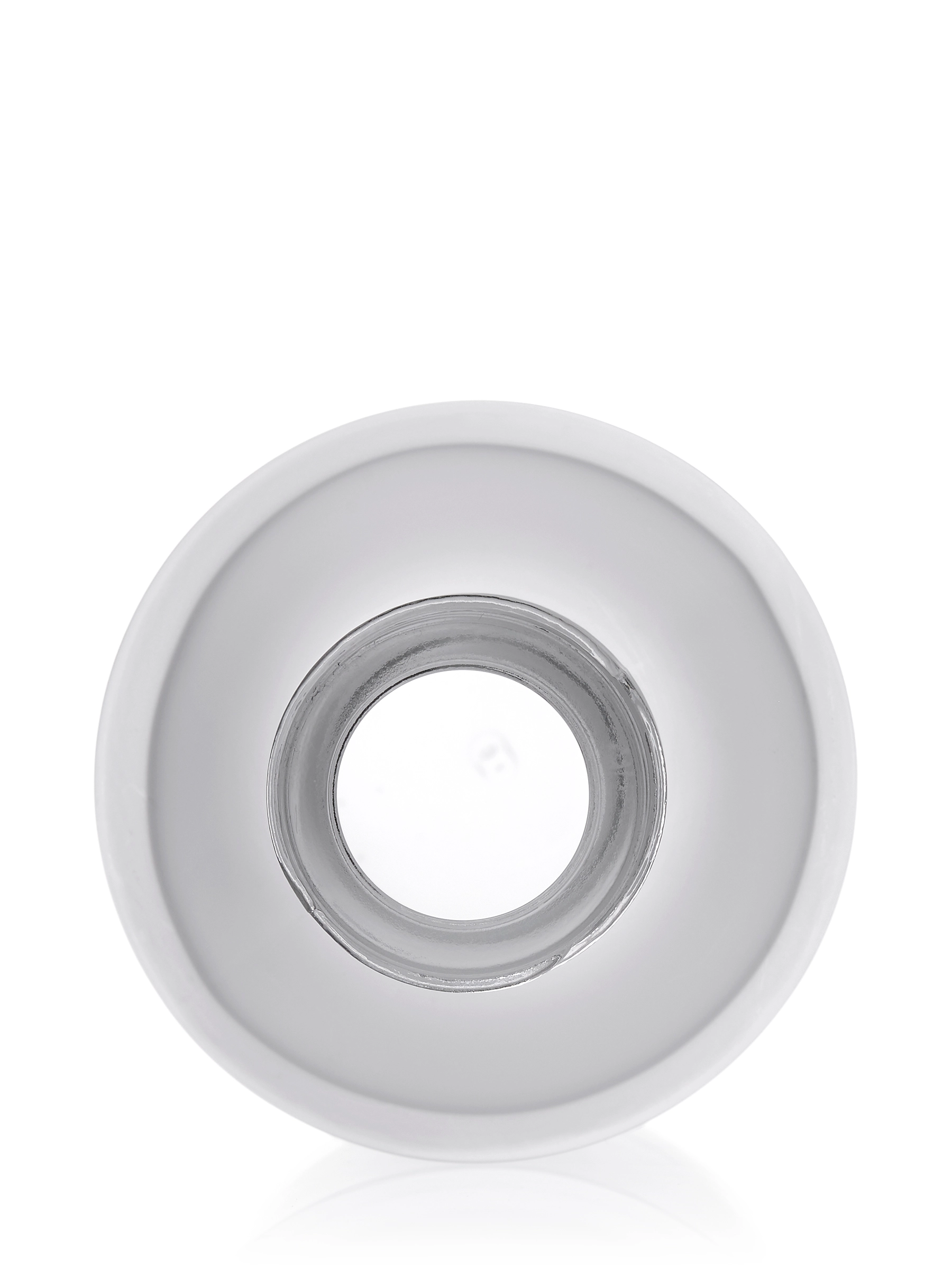 1 oz Clear Frosted Glass Cylinder Round Bottle – G15459CLF