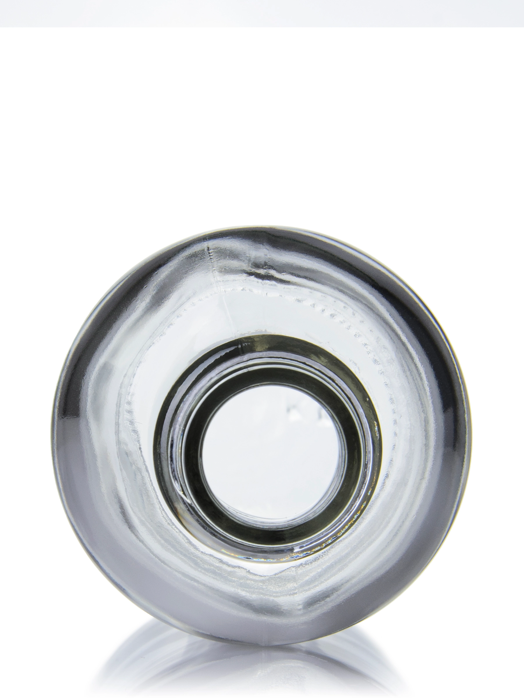4 oz Clear Glass Boston Round Bottle – G157