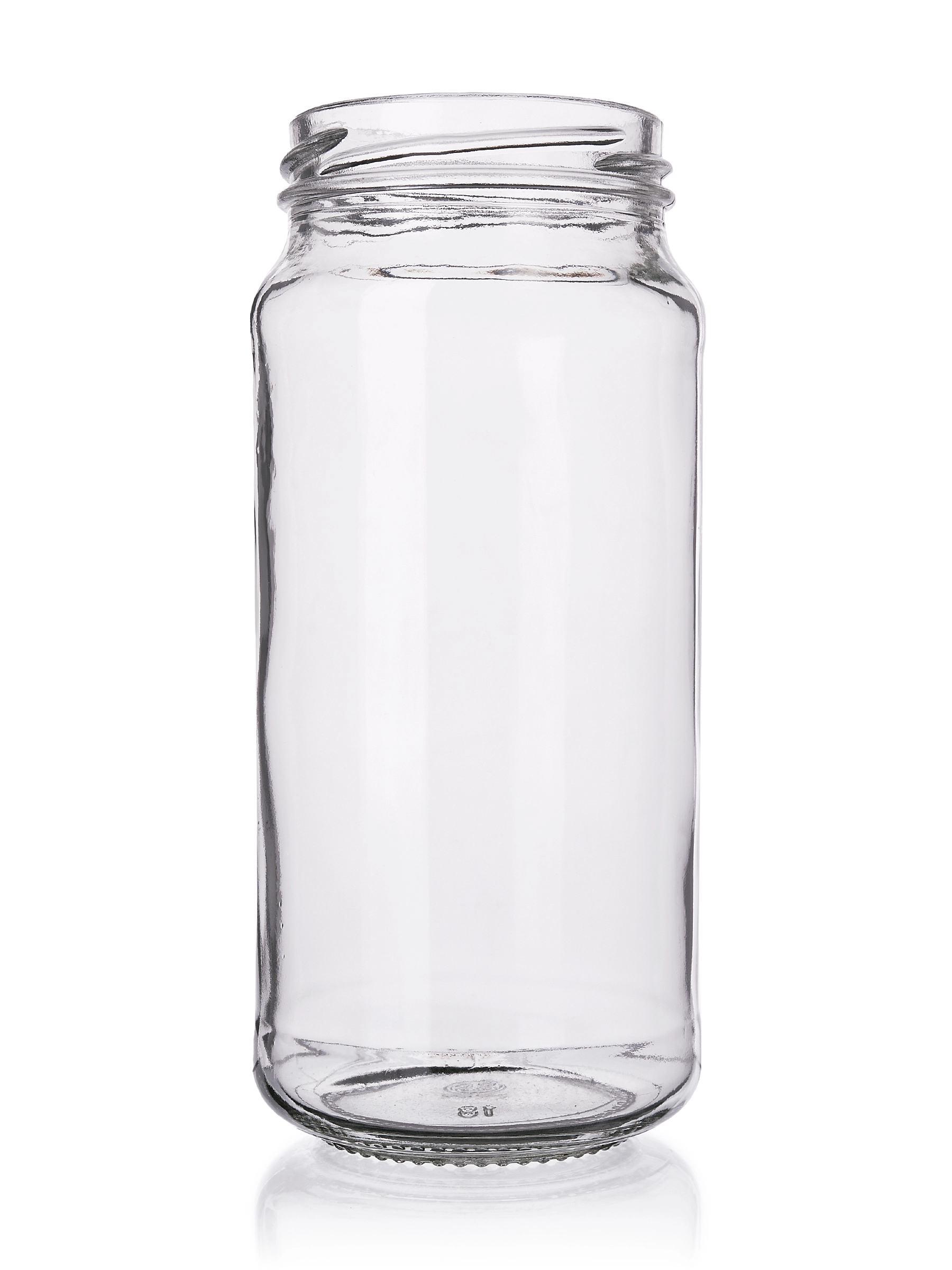 16 oz Clear Glass Paragon Jar – G16127CL