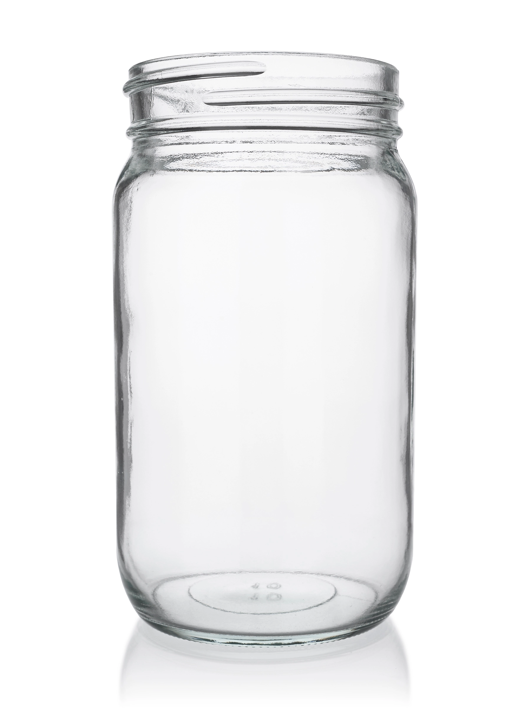 16 oz Clear Glass Jar – G17633CL