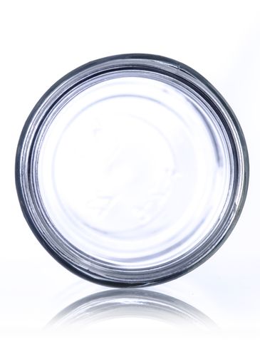 12 oz clear glass paragon jar with 63-400 neck finish