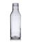 12 oz clear glass sauce bottle with 38-405 neck finish