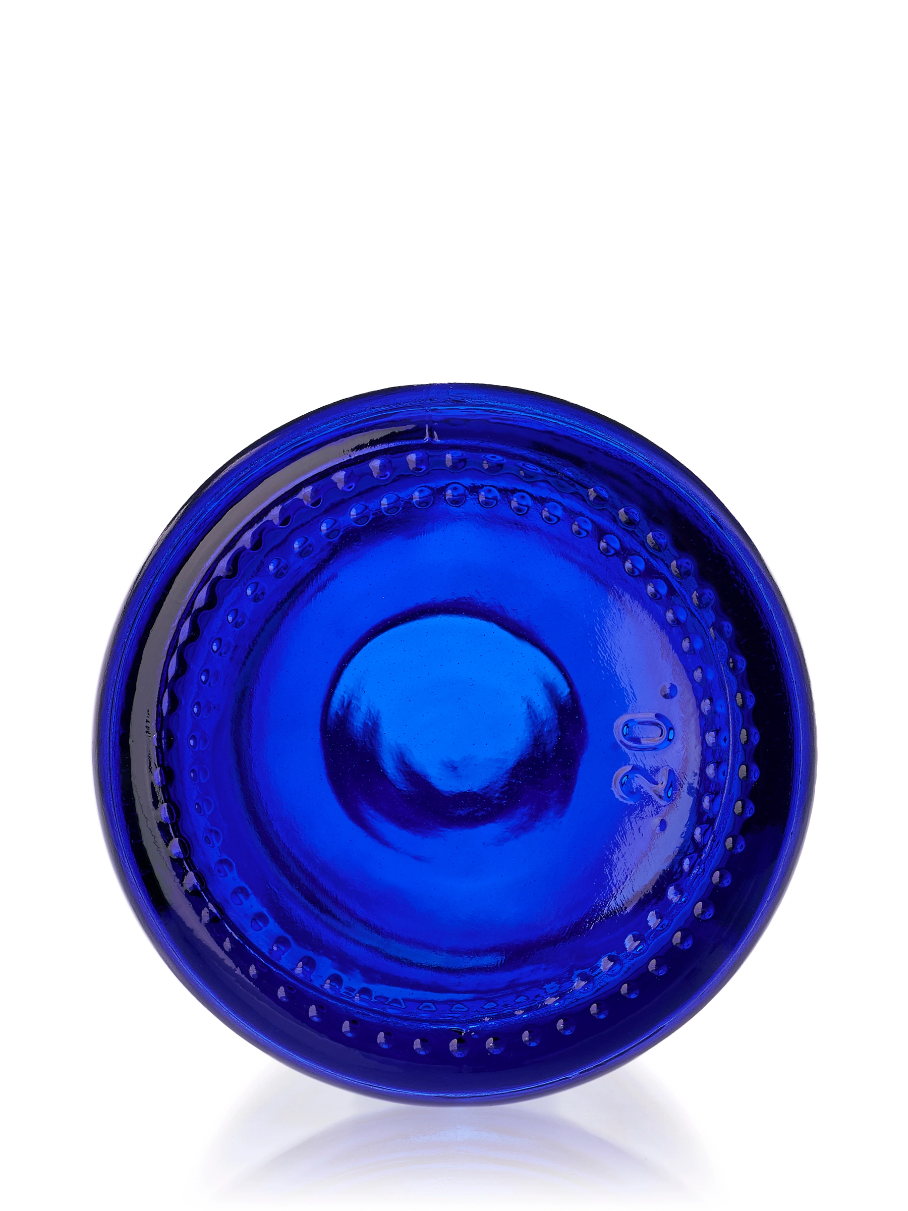 2 oz Cobalt Blue Glass Boston Round Bottle – G222BL