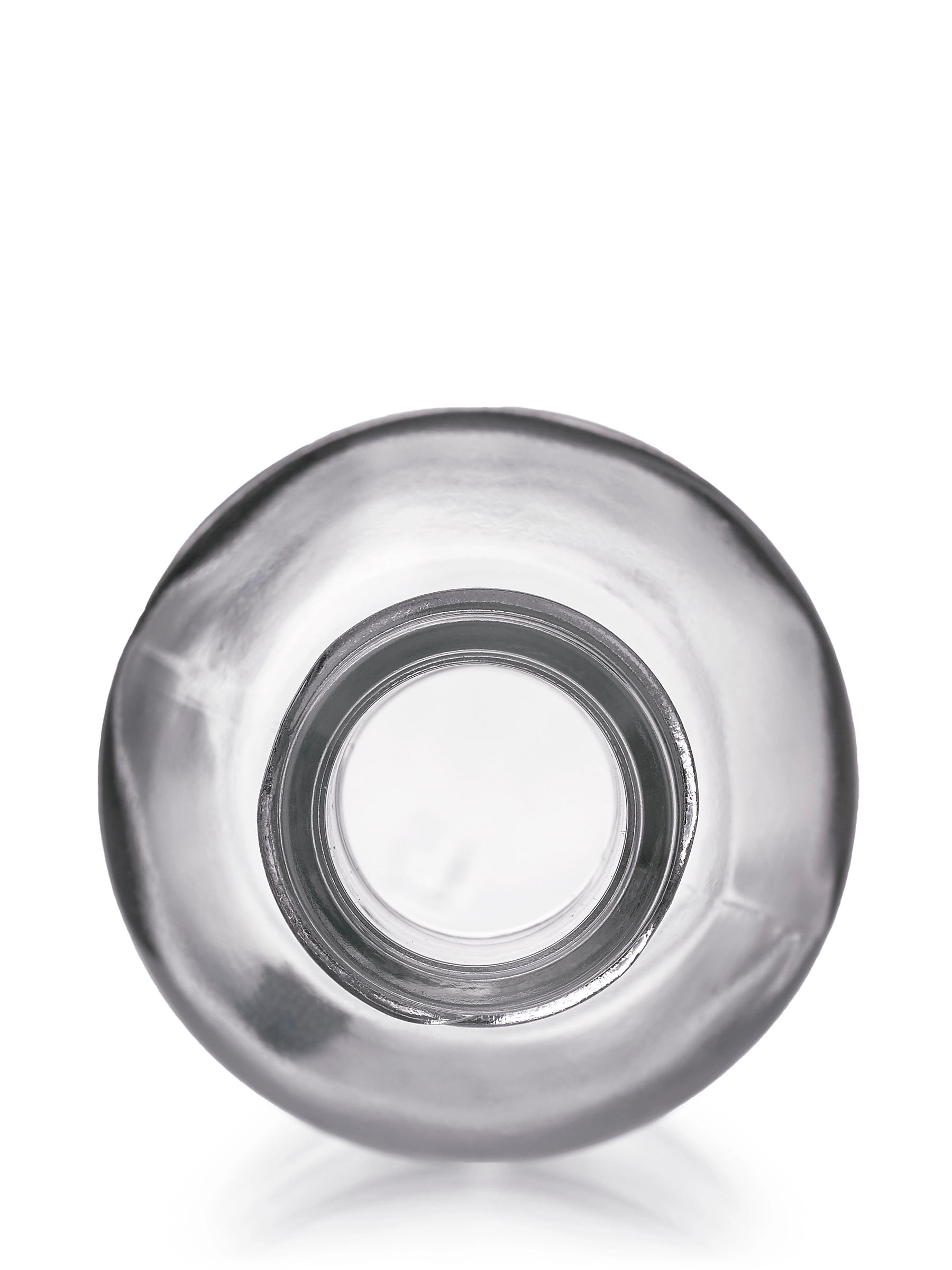 2 oz Clear Glass Boston Round Bottle – G222CL