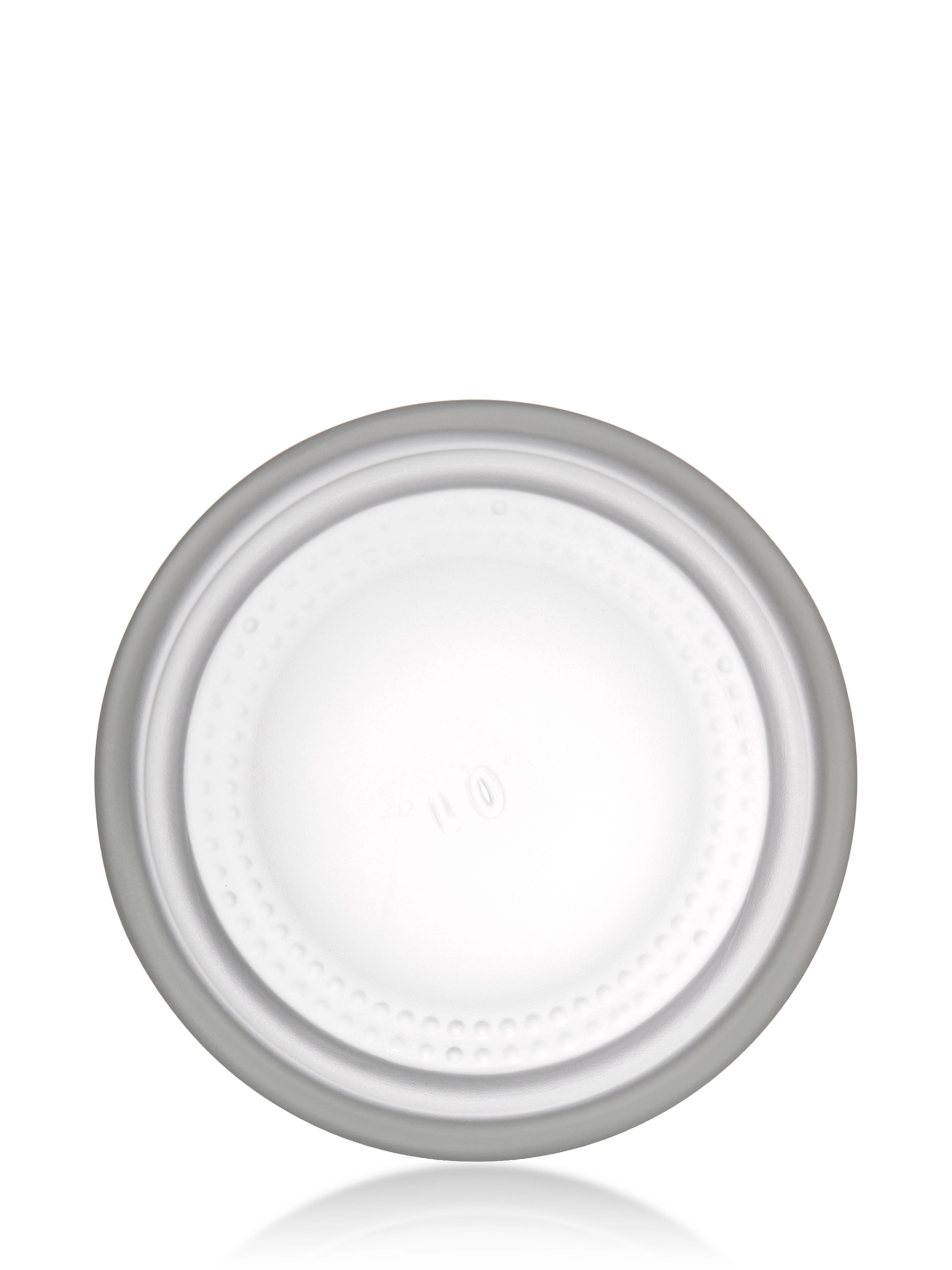 4 oz Clear Frosted Glass Straight-Sided Round Jar – G2240CLF