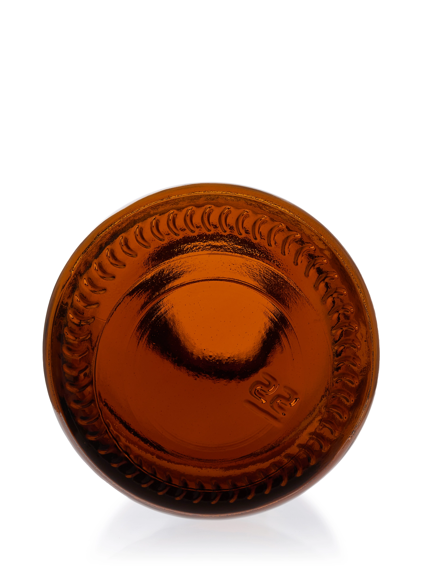 8 oz Amber Glass Boston Round Bottle – G2280AM