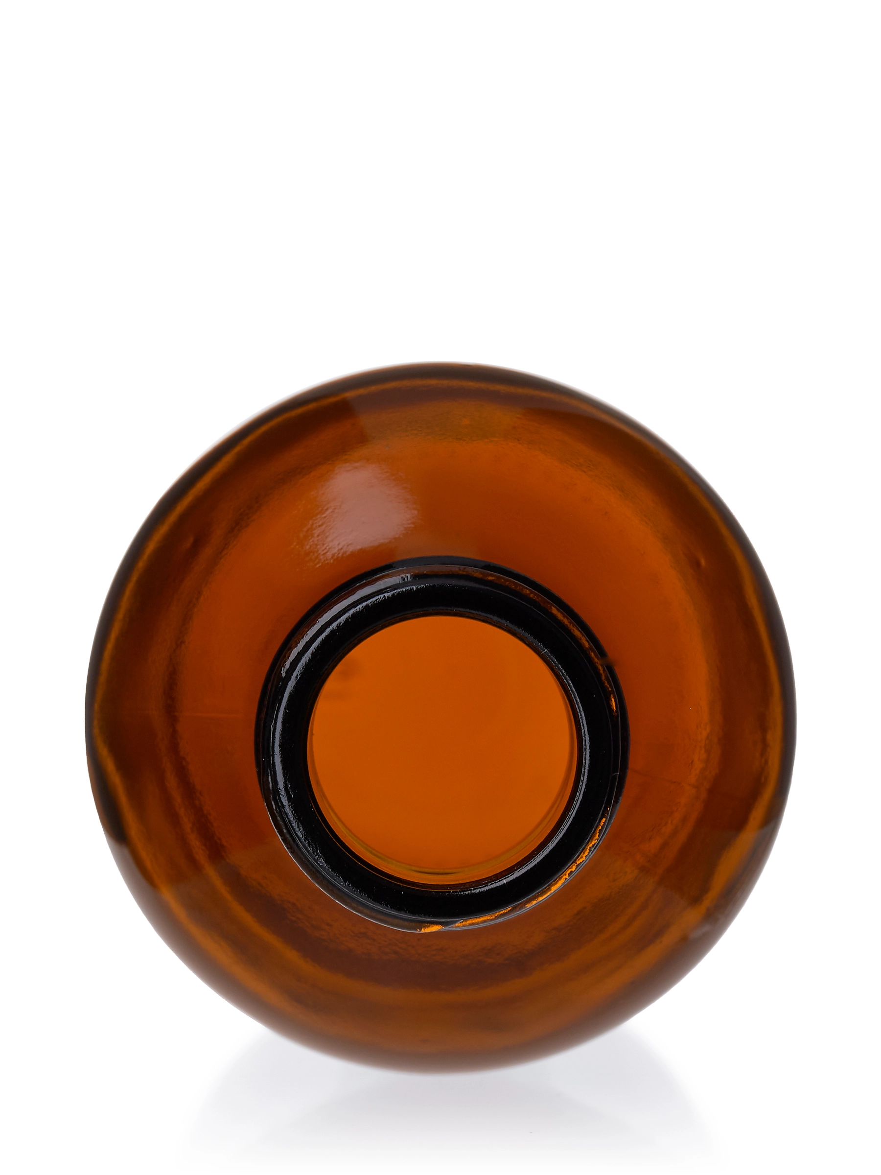 8 oz Amber Glass Boston Round Bottle – G2280AM