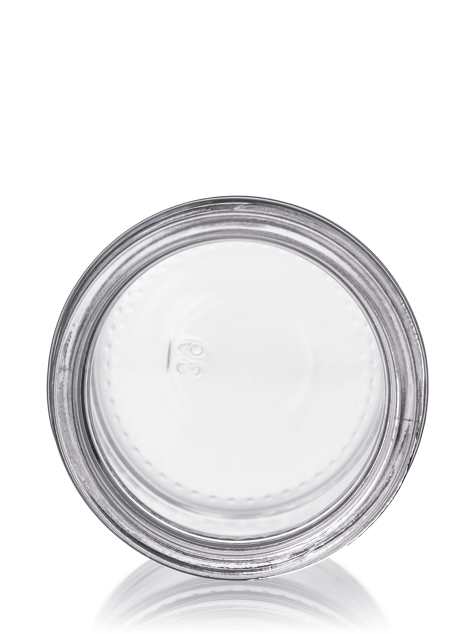 2 oz Clear Glass Straight-Sided Round Jar – G2291CL
